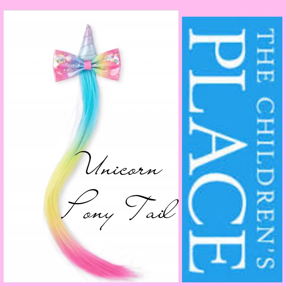 GIRL'S HAIR PIECE PONY TAIL WITH BOW